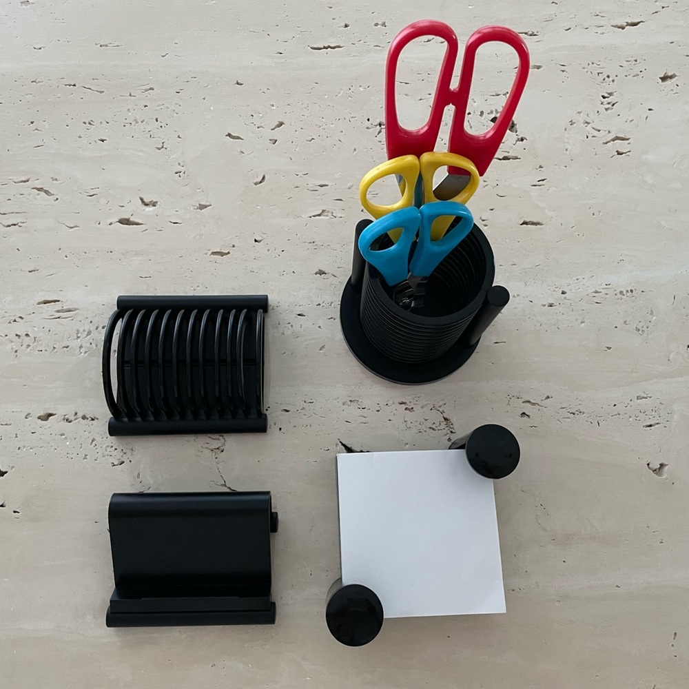 Modern desk organizer set